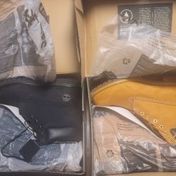 Timberland Boots.  Black Or Butters