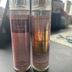 Dos Espray De Las Mejores Fragancias Body Works Nuevos No Negociable 