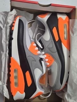 Nike Air Max 90 Total Orange Men's 7.5 Women's 9