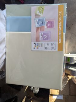 Sunee View Binders 4 Pk