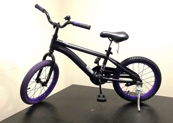 Jetson Light Rider 16" Kids' Light Up Bike - Black/Purple