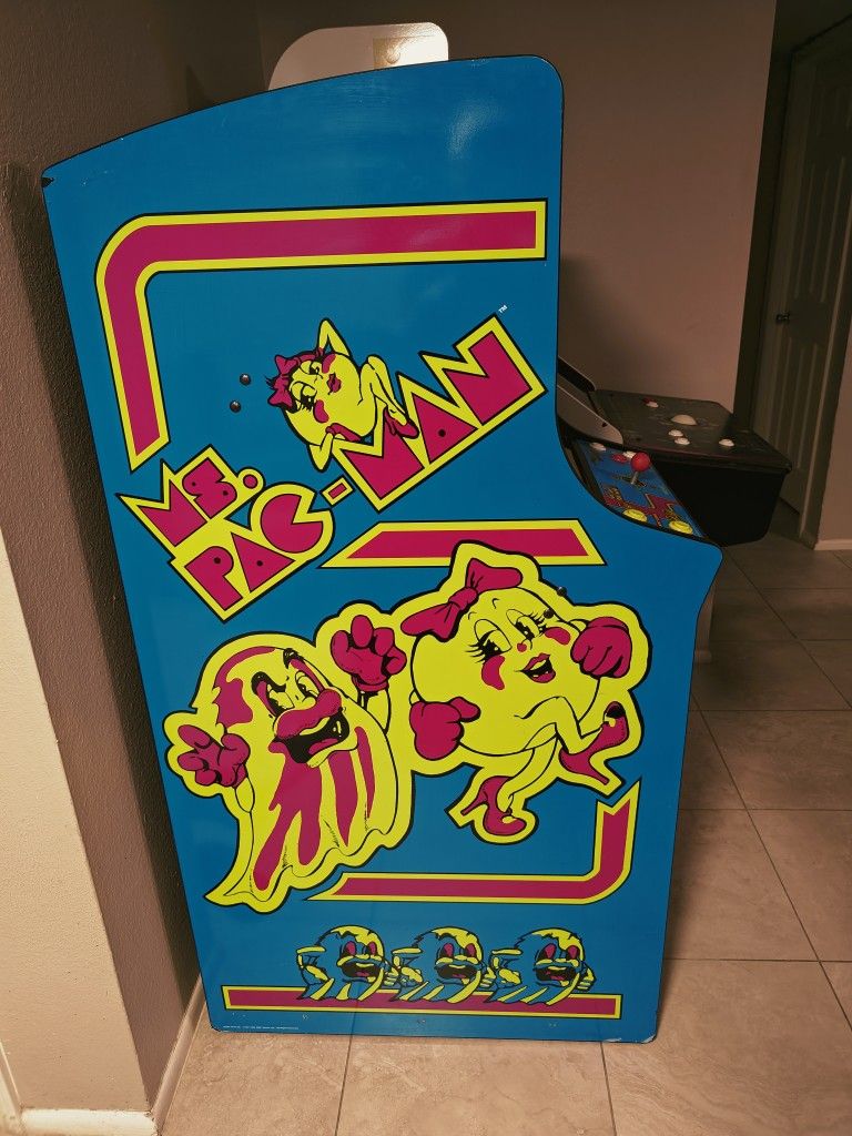 ms pac man galaga arcade machine 20 year reunion edition