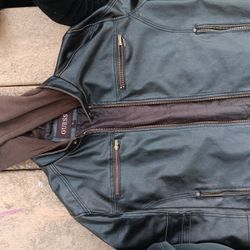 Guess Leather Jacket 