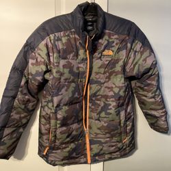 Boys North Face Puffer Jacket