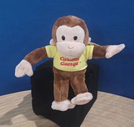 Curious George Celebrity Beanbag 7" Plush 2019