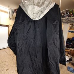 NWT, L.L Bean XL Black Trail Model Rain Jacket