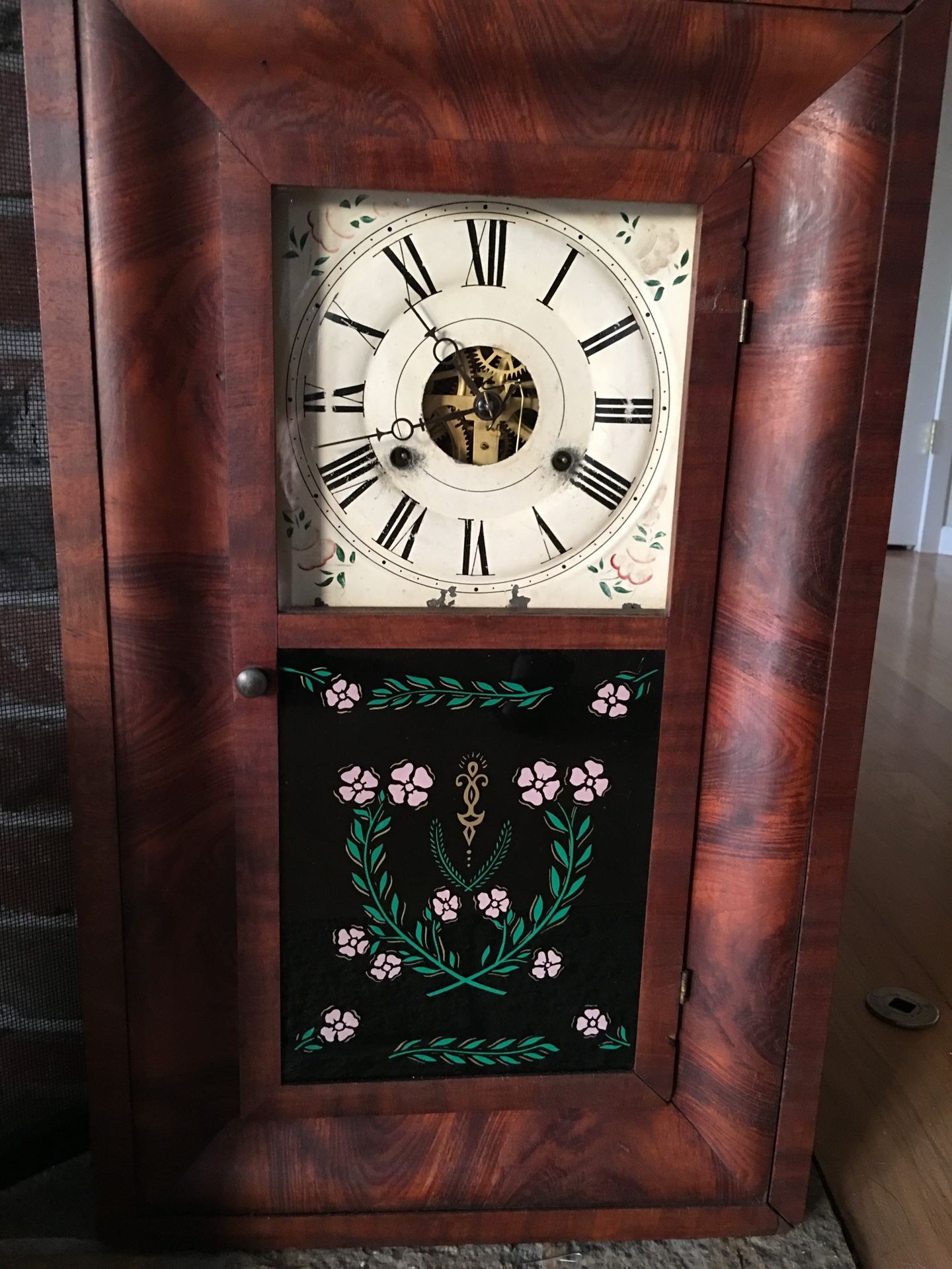 Antique Seth Thomas Ogee Clock From The 1800s