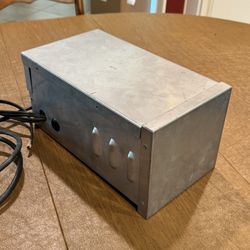 Unique 500W The Multi-Matic Low Voltage Lighting Transformer-Used Very Good Cond.