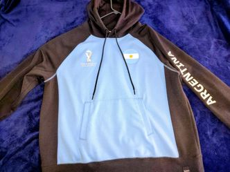 Official Licensed FIFA World Cup Argentina Qatar 2022 Hoodie Size: Mens XXL
