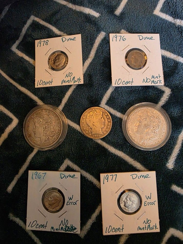 Rare Coins Morgan Dollars And Others
