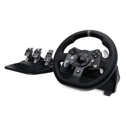 Logitech G G920/G29 RACING WHEEL FOR XBOX, PLAYSTATION AND PC - BLACK XBOX SERIES X|S /XBOX ONE/PC