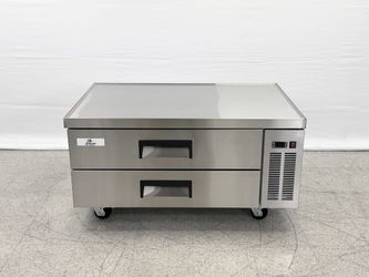 NSF stainless steel refrigerator Chefs Base CB48