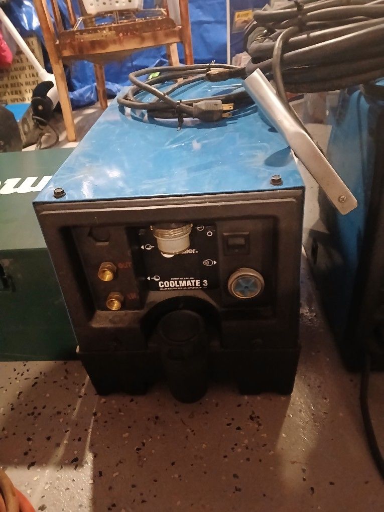 Miller Mig Welder And Coolmate 3
