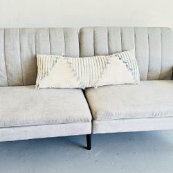 Futon Sofa Bed -light gray