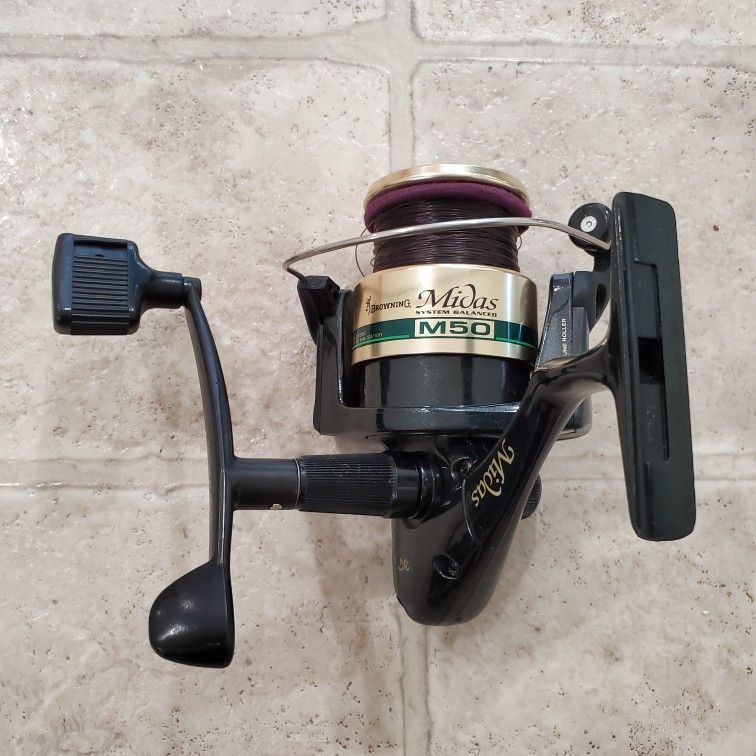 browning midas fishing reel Browning Midas M50 Spinning Reel Fishing for Sale in Lynnwood, WA