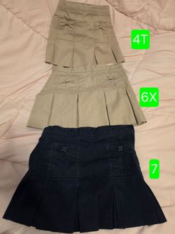 Girls Uniform Skorts