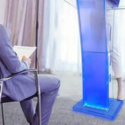 Acrylic stand with lights