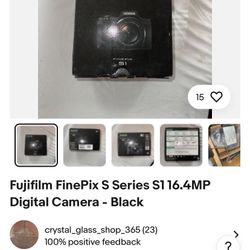 FujiFlim 50x zoom full hd camera 