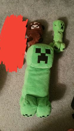 Minecraft plush stuffed