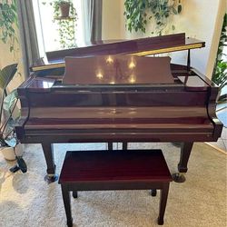 Weber Parlor Grand Piano WG-57 Mahogany Gloss