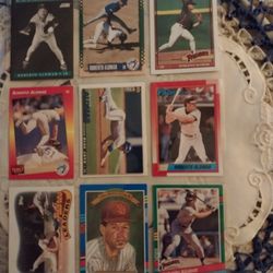 Roberto Alomar, Baseball Cards  Lot Of 9