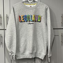 Legoland California Adult Gray Sweatshirt Medium