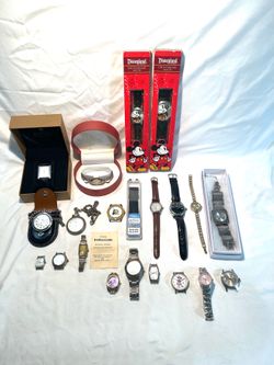 New & Preowned Mens & women’s watches. Solid silver and stainless steel.