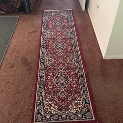 Area Rug Size. 8 And Half By 2 Feet
