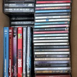 Many DVD’s & CD’s