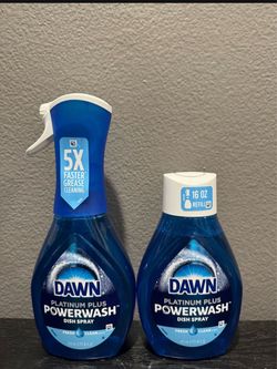 Dawn Platinum Plus Powerwash Dish Spray with Refill