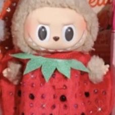 Labubu Doll Strawberry Costume (doll NOT included) 