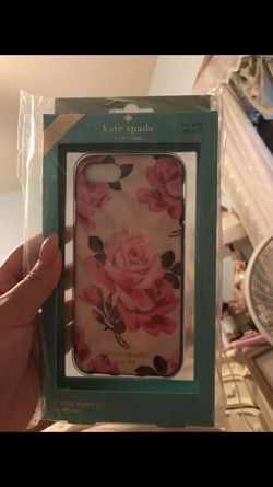 Kate Spade Rose iPhone 7 case NEW