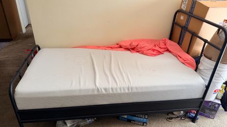 new Bed + Bed frame