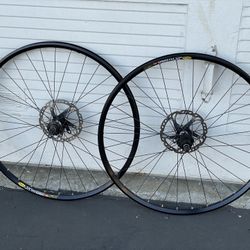 DT Swiss 240 Hubs Laced To Mavic X717 Rims Disc Brake 26” Clincher MTB