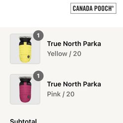 Canada Pooch Dog Coat