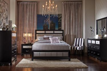 Black & Grey BEDROOM SET / Juego de Cuarto Negro 🔥🔥