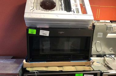 Brand New Whirlpool 1.9 cu. ft. Smart Over the Range Convection Microwave in Fingerprint Resistant Black Stainless ZB8