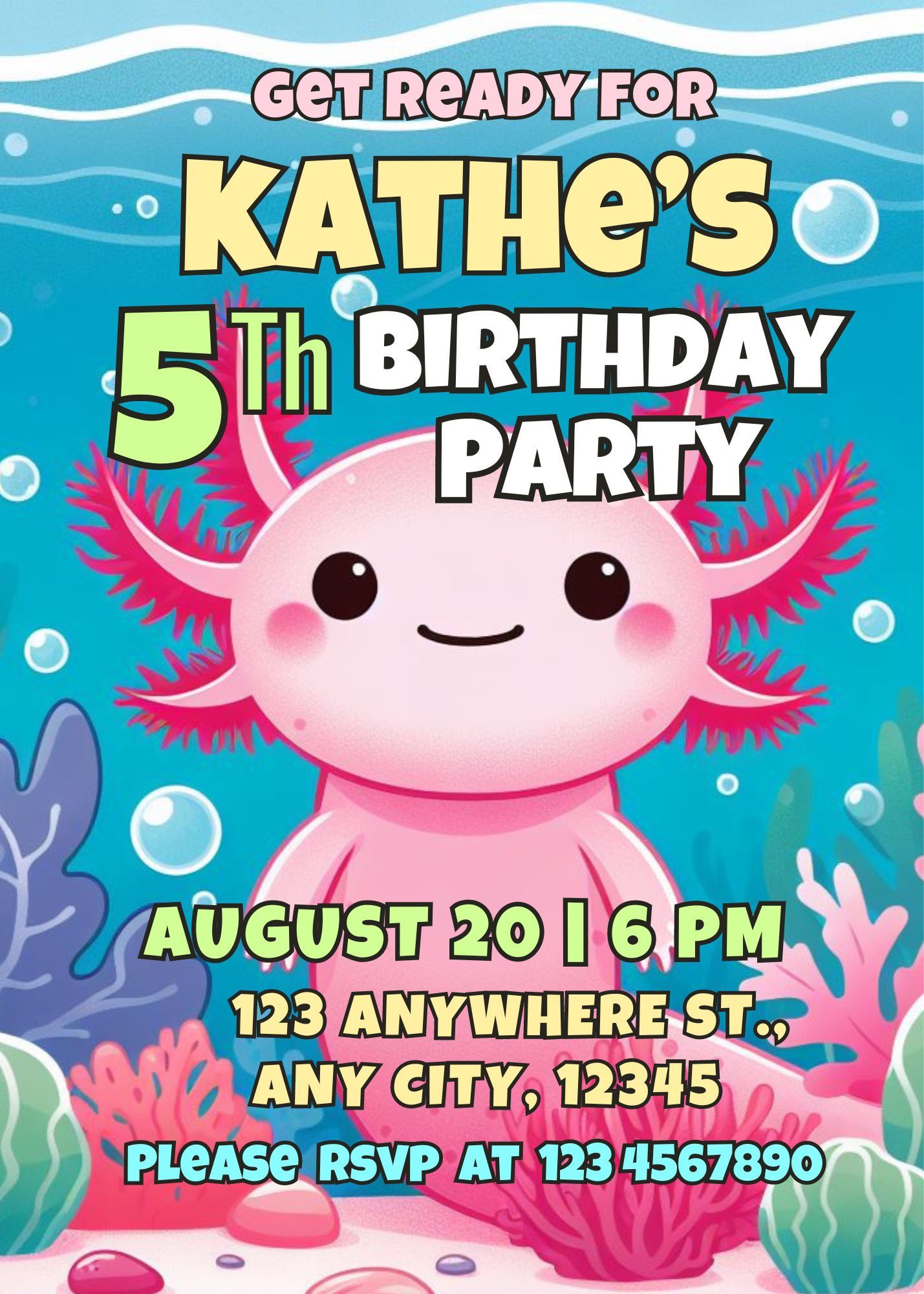 Digital Birthday Invitations