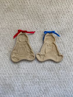 Raggedy Anne and Andy Cookie Molds