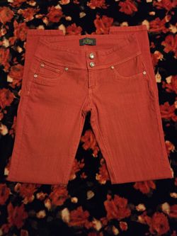 Red Skinny Jeans