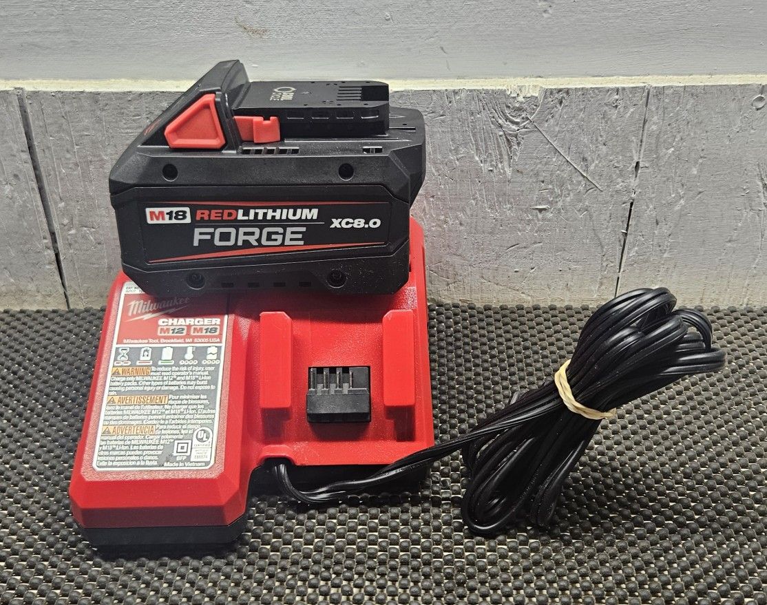 Milwaukee Battery And Charger