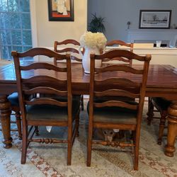 Dining Table And Six chairs. 
