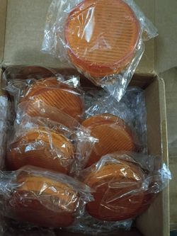 (9) Beehive Amber led truck Lights/(6) Amber Clearance lights
