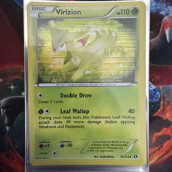 Virizion #15 Pokemon Legendary Treasures  