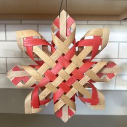 Hand made maple wood reed stars. Advent and Christmas.  $35.00 Per Each