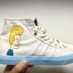 Beavis And Butthead Adidas Matchcourt High  Mens 10.5
