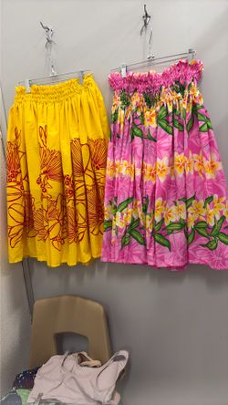 I Was In Hawaii And Brought These Back Never Wore In Their Handmade And I'm Selling Them For $30 Apiece. They Fit Any Size From A Small To ATo A Large