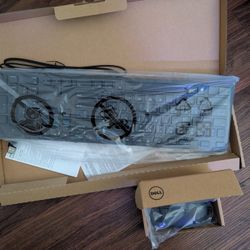Brand new Dell mouse & keyboard