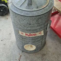 Vintage Igloo water cooler