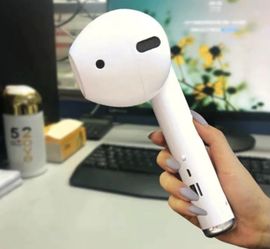 Oversized Giant Bluetooth Headset Speaker Pro Model Wireless Audio Hunting Sound White